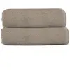 Lot 2 serviettes de bain 70x140 coton éponge