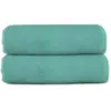 Lot 2 serviettes de bain 70x140 coton éponge