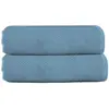 Lot 2 serviettes de bain 70x140 coton éponge