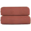 Lot 2 serviettes de bain 70x140 coton éponge