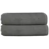 Lot 2 serviettes de toilette 50x90 coton éponge