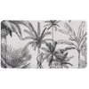 Tapis de bain antidérapant imprimé tropical 60x120cm