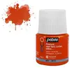 Peinture P.BO Déco rouge vermillon mat 45ml Pebeo