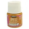 Peinture P.BO Déco ocre mat 45ml Pebeo