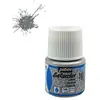 Pebeo Sétacolor Tissus Clairs Pailleté - 45 ml - Argent