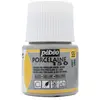 Pebeo Peinture à l'eau brillante pour porcelaine - Gris - 45 ml