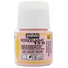 Pebeo Peinture à l'eau brillante pour porcelaine - Rose tendresse - 45 ml