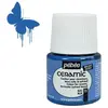 Peinture Ceramic bleu 45ml Pebeo