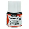 Peinture céramique décorative et résistante à FROID PEBEO 10 BLANC 45ml