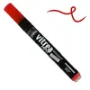 Pebeo Vitrea 160 Feutre brillant pour peinture sur verre Rouge piment