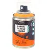 Peinture textile en bombe - PEBEO - 100 ml Orange - Spécifique - Intérieur - Rendement 2 m² - Monocouche