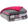 Origin Housse de couette imprimée CORENTIN en lyocell gris