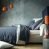 Origin Housse de couette en bambou gris 220x240