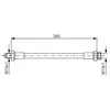 Flexible de frein BOSCH 1 987 476 244