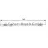 Contact d'avertissement, usure des plaquettes de frein AP214 Bosch AP214