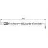 Contact d'avertissement, usure des plaquettes de frein AP195 Bosch AP195
