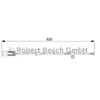 Contact d'avertissement, usure des plaquettes de frein AP207 Bosch AP207