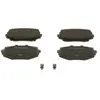 Jeu de 4 plaquettes de frein BOSCH 0 986 424 669 - Réf. 0986424669