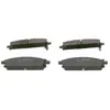 Jeu de 4 plaquettes de frein BOSCH 0 986 424 715 - Réf. 0986424715