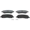 Jeu de 4 plaquettes de frein BOSCH 0 986 424 716 - Réf. 0986424716