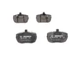 BOSCH Plaquettes de frein X4 pour IVECO: Daily (Ref: 0 986 424 044)