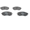 Jeu de 4 plaquettes de frein BOSCH 0 986 424 215 - Réf. 0986424215