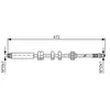 Flexible de frein BOSCH 1 987 476 769