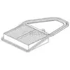 BOSCH Filtre à air 1457433322