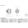 Alternateur 4219 Bosch 4219
