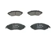 Jeu de 4 plaquettes de frein BOSCH 0 986 424 474 - Réf. 0986424474
