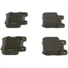 Jeu de 4 plaquettes de frein BOSCH 0 986 490 500 - Réf. 0986490500