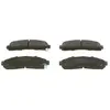 Jeu de 4 plaquettes de frein BOSCH 0 986 424 656 - Réf. 0986424656