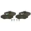 Bosch Automotive Jeu de 4 plaquettes de frein, Essieu avant, par ex. pour Land Rover