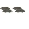 BOSCH Plaquettes de frein X4 pour SUZUKI: Swift (Ref: 0 986 424 804)