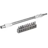 Pack BOSCH 10 Embouts de vissage 200 mm + Rallonge flexible - 26085223...