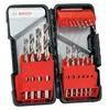 BOSCH Coffret ToughBox 18 forets métaux HSS PointTeQ - 2608577350