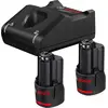 Pack de 2 batteries Bosch GBA 12V 30Ah et un chargeur GAL 12V40
