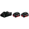 Bosch - Lot 2 batteries gba 18V 4.0Ah + chargeur gal 18V-40 1600A019S0