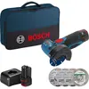 Meuleuse d'Angle BOSCH GWS 12V-76 (2 x 2,0 Ah GAL12V-20 Disques Sac)