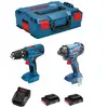 Kit gsb 18V-21 gdr 18V-160 (2 x 2,0 Ah AL1820CV L-Boxx 136) - Bosch