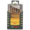 Set de 19 forets à métaux Bosch HSS-TIN 2607017152 1 à 10 mm
