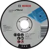 Disque à tronçonner BOSCH à moyeu plat Standard Pour le Métal 125X2.5 MM.2608603166.