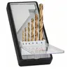 Bosch Accessories 2607010530 Coffret de forets à métaux au titane HSS-TIN Robust Line Ã  2/3/4/5/6/8 mm