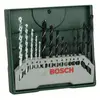 Set de 15 forets BOSCH Mini-X-Line pour perçage - Acier - Gris