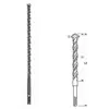 Bosch - Forets béton SDS-Plus-5 (S4L) - 5.00 mm - x 1 - 265 mm - 200 mm