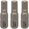 Embouts 6 pans T5L25 sachet de 3 Bosch