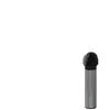 Bosch Fraises à canneler 8 mm, R1 6 mm, D 12 mm, L 9,5 mm, G 40 mm 1pc
