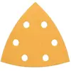 Lot de 5 feuilles abrasives Best for Wood Delta 93mm BOSCH 2608605152