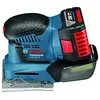 Bosch Professional 06019D0201 Ponceuse Vibrante sans Fil, 18 V, Bleu