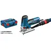 Scie sauteuse gst 160 ce 800W Bosch avec 2 lames - L-Boxx - 0601517000